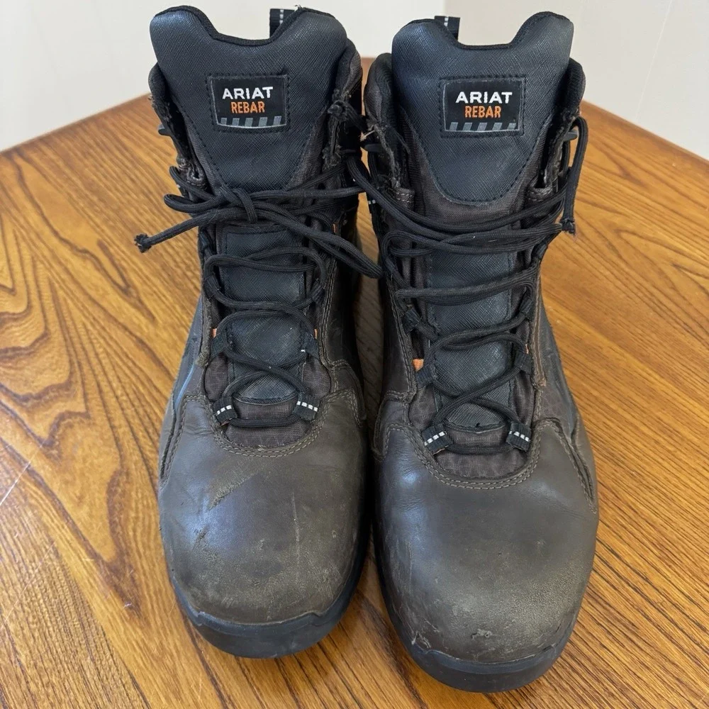 Ariat Rebar‎ Flex 6 H2O Composite Toe Lace-up Work Boots 10021498 Size 14 D